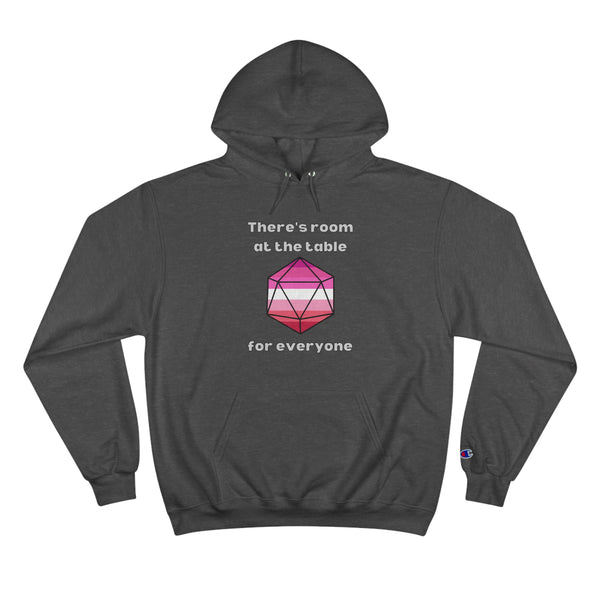 Room At The Table - Lesbian Champion Hoodie