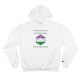 Room At The Table - Gender Queer Champion Hoodie