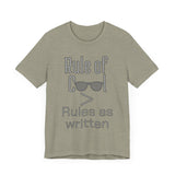 Rule of Cool Tee