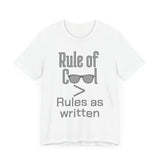 Rule of Cool Tee