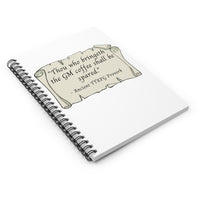 GM Coffee Spiral Notebook