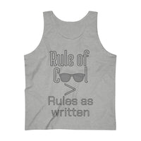 Rule of Cool Men's Tank