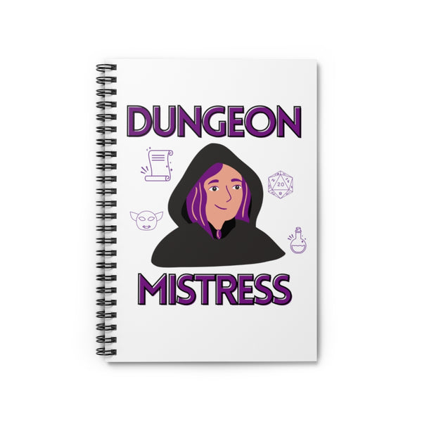 Dungeon Mistress Spiral Notebook