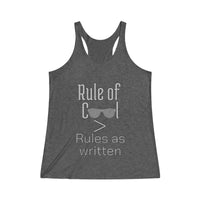 Rule of Cool Women's Tank