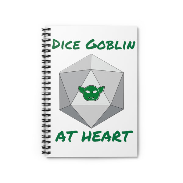 Dice Goblin Spiral Notebook