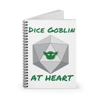 Dice Goblin Spiral Notebook