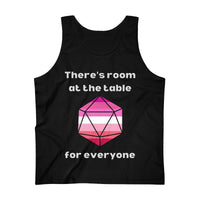 Room At The Table - Lesbian Men's Tank