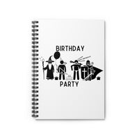 Birthday Party Spiral Notebook