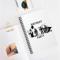 Birthday Party Spiral Notebook