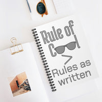 Rule of Cool Spiral Notebook